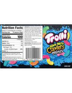 Gusanos de Goma Ácidos Trolli Sour Brite 99.22g (Paquete de 24) 2