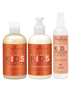 Set de Champú y Acondicionador SheaMoisture KIDS 3 Piezas