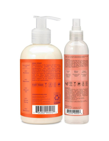 Set de Champú y Acondicionador SheaMoisture KIDS 3 Piezas