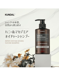 Champú Natural KUNDAL Miel y Macadamia 500 ml Cuidado Cabello 2