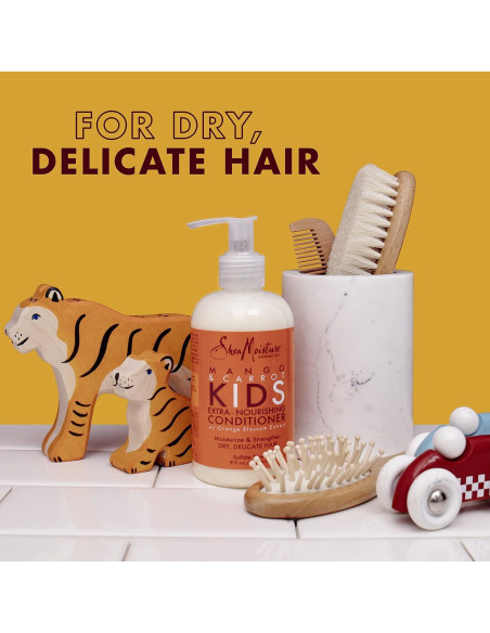 Set de Champú y Acondicionador SheaMoisture KIDS 3 Piezas