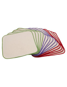 Toallitas de Tela OsoCozy 100% Algodón Natural 15 Unidades