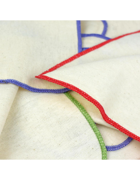 Toallitas de Tela OsoCozy 100% Algodón Natural 15 Unidades