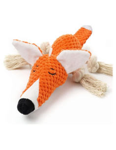 Juguete de Peluche para Perros Zorro Sedioso - Algodón Natural