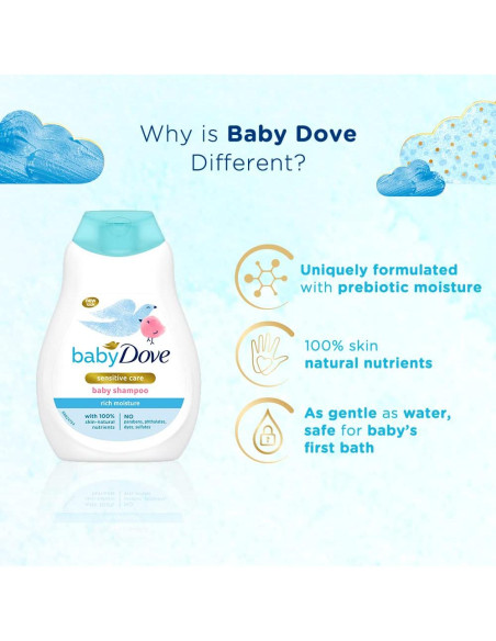 Champú Hidratante Dove Baby 200ml - Suave y Nutritivo