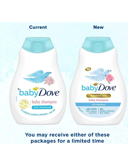 Champú Hidratante Dove Baby 200ml - Suave y Nutritivo