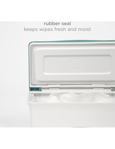 Dispensador de Toallitas Ubbi con Ventana Clara y Sello Seguro