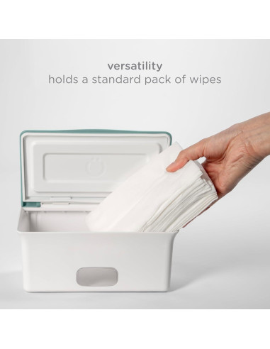 Dispensador de Toallitas Ubbi con Ventana Clara y Sello Seguro