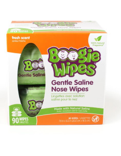 Toallitas Salinas para Bebés Nehemiah, 45 Unidades, Aloe y Vitamina E 2