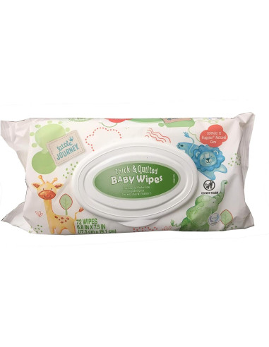 Toallitas Húmedas para Bebés Little Journey - 216 Unidades