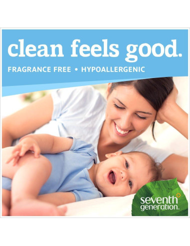 Toallitas para Bebés Seventh Generation Free & Clear 768 Unidades