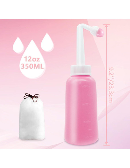 Botella Peri Premium Showvigor 350ml para Cuidado Postparto