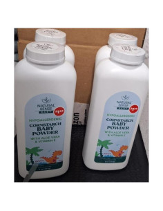 Polvo de Talco Hipoalergénico Natural Sense para Bebés 100g