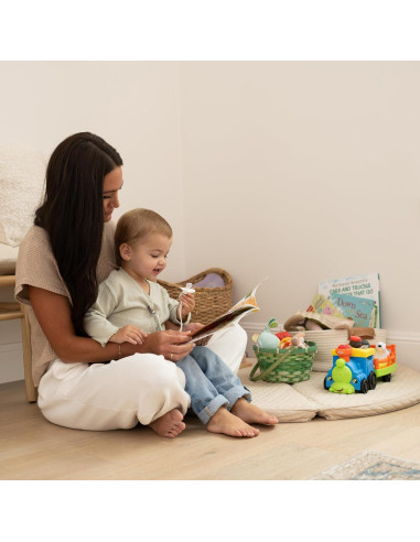 Set de 2 Clips de Chupete Baby Amy - Silicona Libre de BPA - Azul y Gris