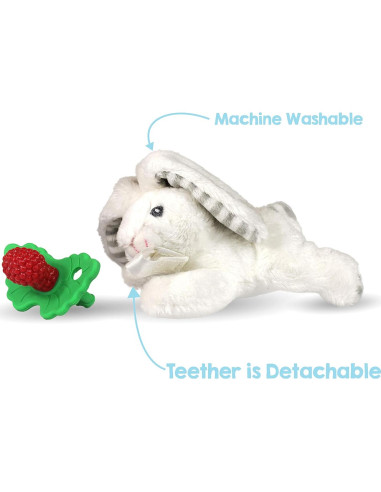 Mordedor Suave RaZbaby Razbuddy Razberry 0M+ Silicona Libre BPA