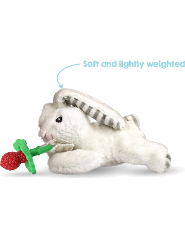 Mordedor Suave RaZbaby Razbuddy Razberry 0M+ Silicona Libre BPA