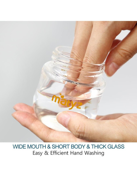 Botella de Vidrio Matyz 120ml Rosa para Bebés - Cuello Ancho