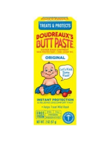 Pasta para el trasero Boudreaux Original 2 oz (paquete de 2)