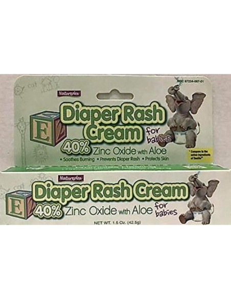 Crema para Erupciones por Pañal Natureplex 3 Unidades 40% Óxido de Zinc