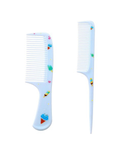 Juego de Peines para Niños Jeletonp - 2 Peines Mini Azul