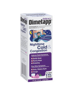 Dimetapp Antihistamínico Niños Noche Resfriado 118 ml x 3
