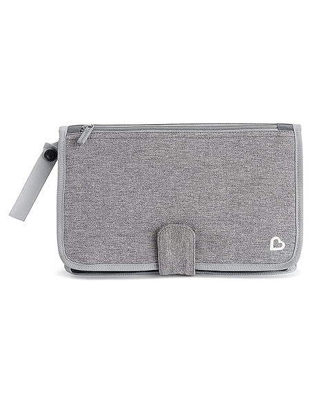 Kit de Cambio de Pañales Portátil Munchkin Gris con Almohadilla