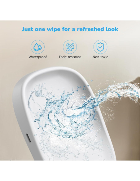 Almohadilla para Cambiar Bebés Bellababy Gris Impermeable 70x48 cm