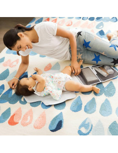 Kit de Cambio de Pañales Portátil Munchkin Gris con Almohadilla 2