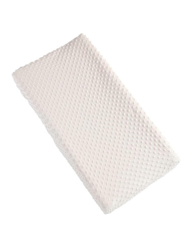 Funda de Cambiador Sólida Beige Minky 81x41 cm Lavable