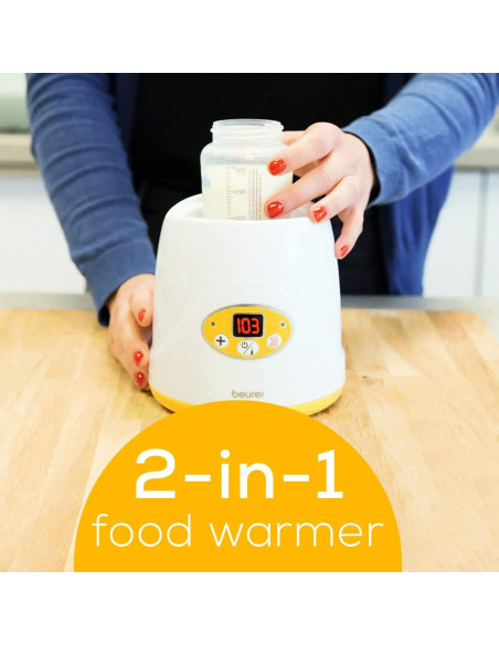 Calentador de Biberones y Alimentos Beurer BY52 2 en 1