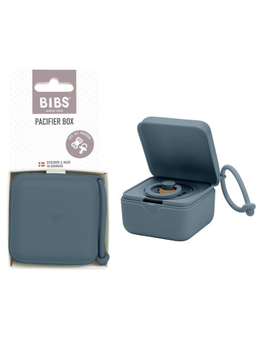 Caja de Chupetes BIBS Petróleo - Esterilizadora Microondas