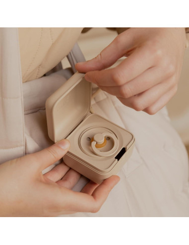 Caja de Chupetes BIBS Petróleo - Esterilizadora Microondas