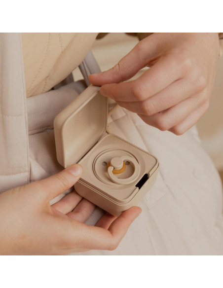 Caja de Chupetes BIBS Petróleo - Esterilizadora Microondas