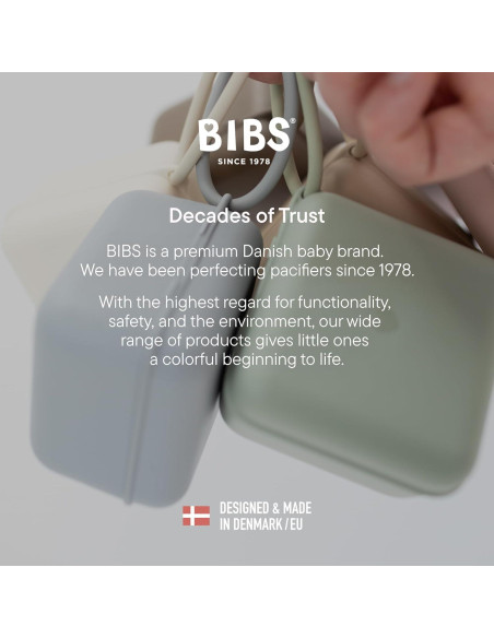 Caja de Chupetes BIBS Petróleo - Esterilizadora Microondas