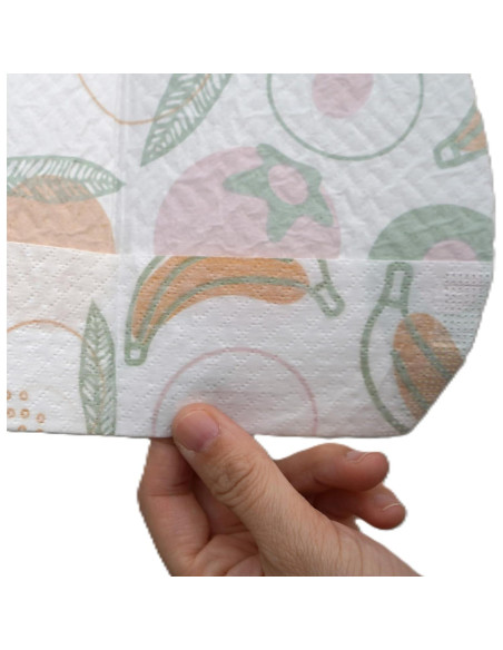 Baberos desechables Sunveno 20 piezas con bolsillo y forro impermeable