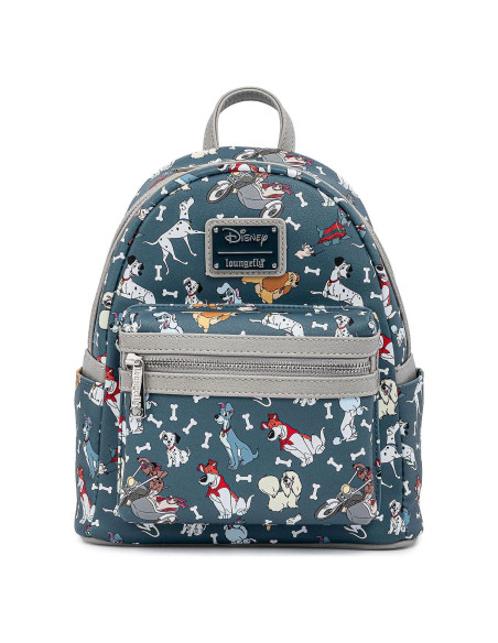 Mini Mochila Loungefly Perros de Disney Estampado Completo