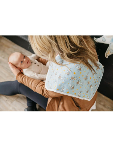 Paños de Eructo para Bebés Copper Pearl - 3 Unidades Grandes Algodón