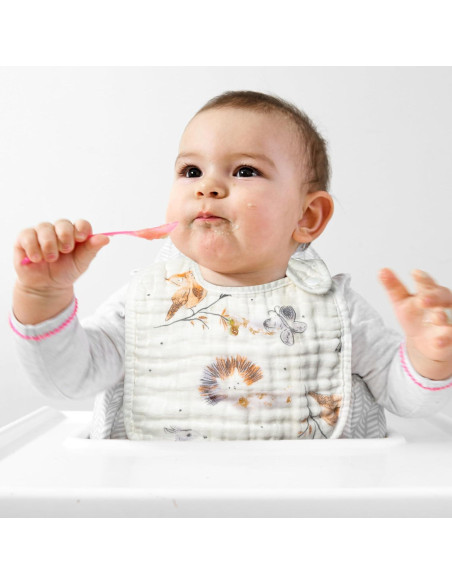 Conjunto de Pañales y Baberos Zainpe Algodón 6 Piezas Animales