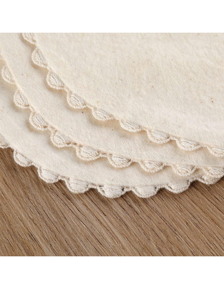 Babero Reversible GZMM Algodón Natural 0-12 Meses 2 Piezas