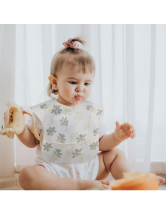 Baberos Impermeables Civarua Pack de 3 para Bebés 2