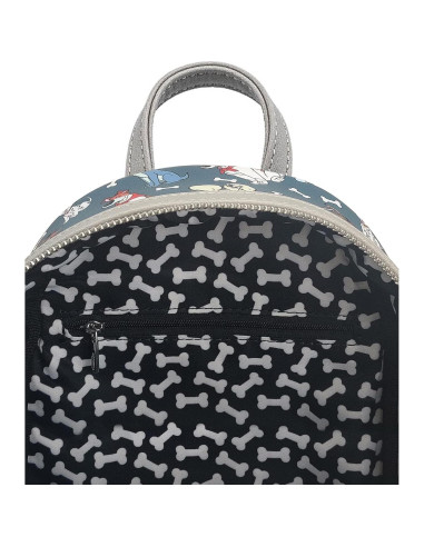 Mini Mochila Loungefly Perros de Disney Estampado Completo