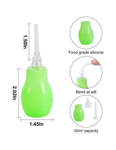 Kit de Jeringa para Alimentar Aves 50ML FULAIERGD con Tubos