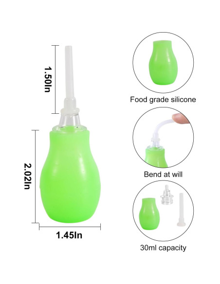 Kit de Jeringa para Alimentar Aves 50ML FULAIERGD con Tubos