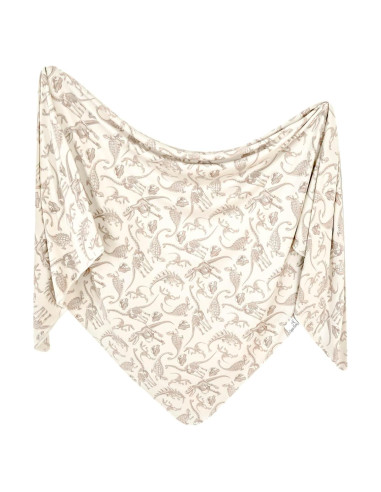 Manta de Envolver Copper Pearl Dinosaurio 116.8x116.8 cm