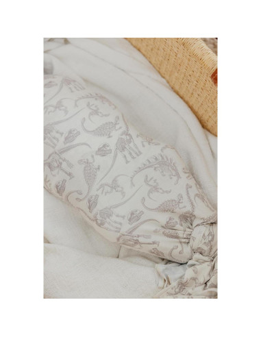 Manta de Envolver Copper Pearl Dinosaurio 116.8x116.8 cm