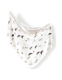 Manta de Swaddle GRSSDER 86x112 cm Animales de Granja