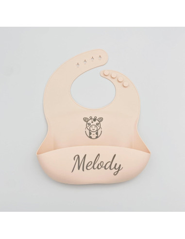 Juego de Alimentación Personalizado 6 Piezas Bebés Silicona