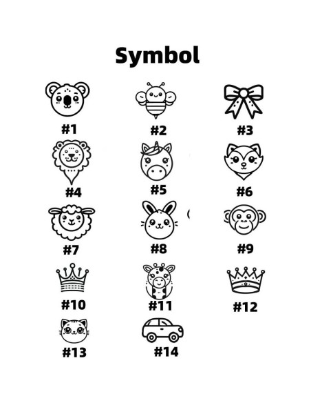 Juego de Alimentación Personalizado 6 Piezas Bebés Silicona