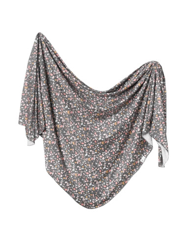 Manta de Recibir Copper Pearl Gemini 117x117 cm Suave y Ligera