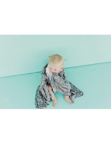 Manta de Recibir Copper Pearl Gemini 117x117 cm Suave y Ligera